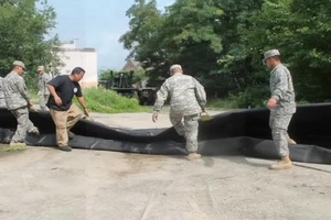 DRACONE BARGE TRAINING FOR 194th CSSB Soldiers