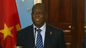 U.S. Secretary of State John Kerry Meets with Vice President of the Republic of Angola, Manuel Domingos Vicente
