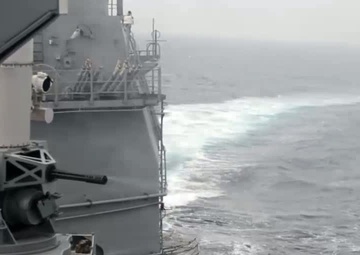 CIWS Live-fire
