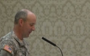 U.S. Army Corps of Engineers conducted a change-of-command ceremony