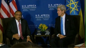 Secretary Kerry Meets with Ethiopian Prime Minister Halemariam Desalegn
