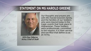 Odierno Issues Statement on Insider Attack