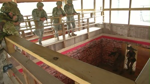Red Falcons and 3 PARA (UK) Have a Killing House Good Time
