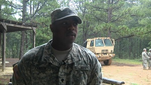 218th BSB Conducts Off-Road Drivers Training