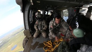 Alaska Guardsmen assist with joint water-landing airborne operation