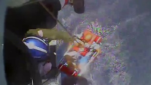 Coast Guard rescues man 140 miles west of Sanibel Island, Fla.