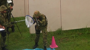 Japanese Ground Self Defense Base Kaita Marine Visit
