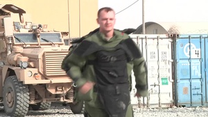 Enduring Freedom: SPC William McLain Explosive Ordinance Disposal Specialist