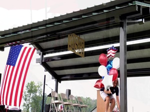 Atterbury USO Dedicates Pavilion