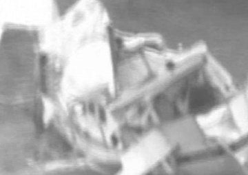 Sailboat caught in Hurricane Julio