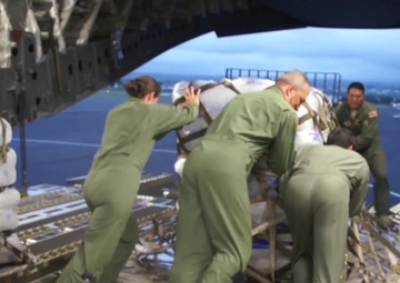 Hawaii Air National Guard’s 204th Air Lift Squadron Delivers Ice to Hilo