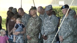 III Corps and Fort Hood Deputy Commanding General Brigadier Tim Lai Welcome ceremony B-Roll