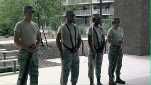 Davis-Monthan Base Honor Guard B-Roll