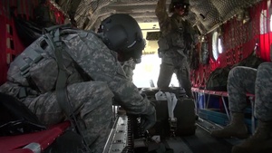 Michigan National Guard Soldiers Conduct Door Gunnery Qualifications