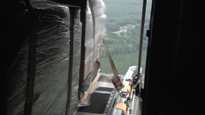 NC Guardsmen Conduct Aerial Resupply Operation