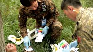 U.S. & Mongolia service members conduct mass-casualty exchange at PACANGEL 14-4