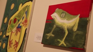 Marines Fine-tune, Showcase Artistic Skills to Community