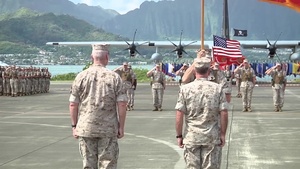 U.S. Marine Forces, Pacific Change of Command B-Roll w/ soundbites