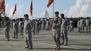 377th TSC Change of Command Ceremony