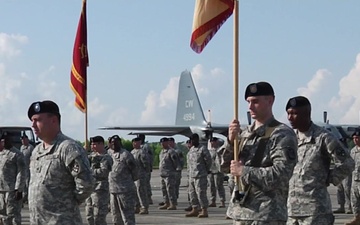 377th TSC Change of Command Ceremony