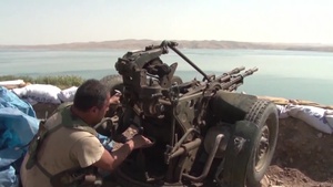 Airstrikes Assist Retaking Dam