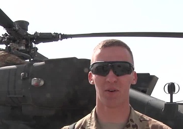 PFC Bryan Shworles gets a Popsicle-Operation Cool-down