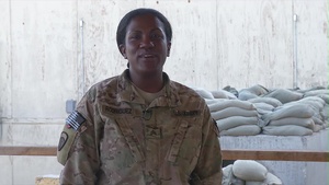 SGT Kim Rodgriguez - L.A. Lakers Shout out