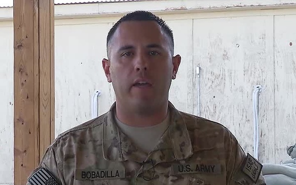 SGT Paul Bobadilla - Shout out