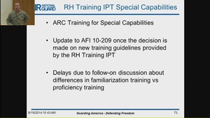 A-7 Readiness Conference, Part 3