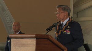 Inouye F22 Fighter Squadron Operation and Maintenance Facility Dedication Ceremony