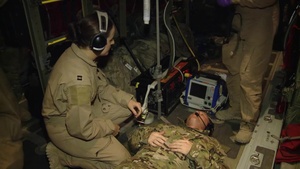 Aeromedical Evacuation Training In The Air