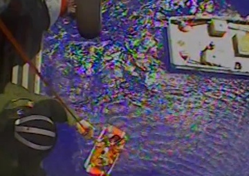 Coast Guard Rescues Two People, Two Dogs West of Great Inagua, Bahamas