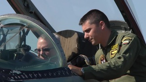 Third Air Force Commander visits Airmen in Bulgaria