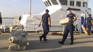 Coast Guard Offloads Approximately $19 Million of Cocaine
