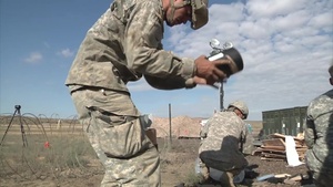 Idaho desert takes a pounding from the Oregon Army National Guard.