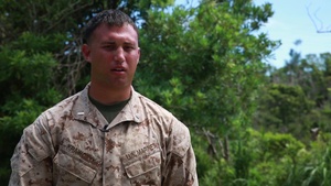Marines of 1/3 train on the basics of MOUT - Interview B-roll