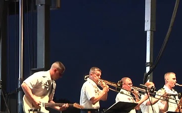 1st Armored Division Band Performs the End of Summer Salute Concert at Fort Bliss