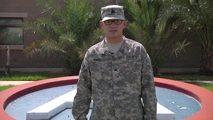 Sgt Steven Homol Shout Out for the Tampa Bay Rays