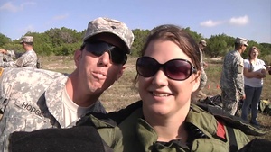 Friends and Family Visit Army Bomb Squad