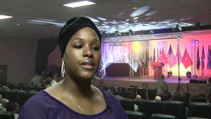 Camp Arifjan Soldiers Commemorate Women's Equality Day 2014