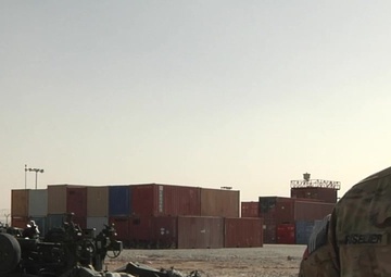 Field Artillery Shoot from Kandahar Airfield-1LT Nicholas Fuselier