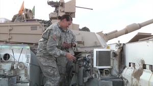 Oregon Army National Guard Soldier Makes History by Becoming First Female Tank Mechanic in the State.