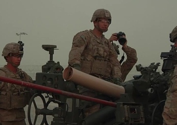 Field Artillery Shoot from Kandahar Airfield