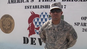 SSG Melendez Shout Out