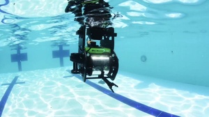 A Multimedia Piece about U.S. Navy Divers Showing Colombian divers how to operate their remotely operated underwater vehicle as part of Southern Partnership Station '14.