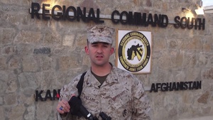 1LT Robert Billard Shout Out to Family