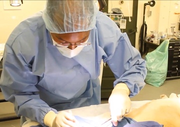 Captain Rosero Perform Surgery B-roll, Part 3