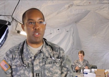 Captain Rosero, Lead Veterinarian for Appalachian Mountain IRT 2014