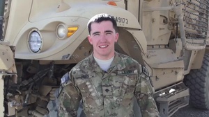 SPC Nicholas Hess Shout Out to SGT Poole