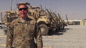 SFC Keith Tucker Shout Out to Family